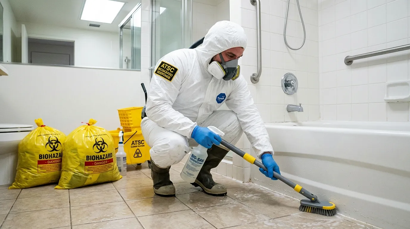 Decontamination equipment deployed for Blood Cleanup in Lynn